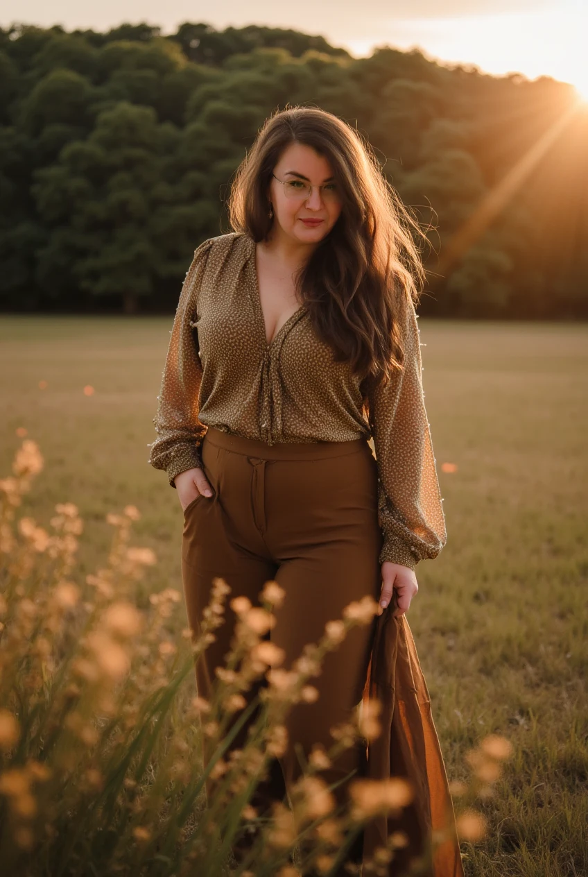 Helena Pris im goldenen Abendlicht
